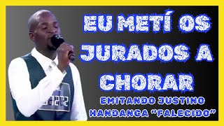 Concorrente brilha ao emitar Justino Handanga no Unitel Estrelas ao Palco [upl. by Einnob]