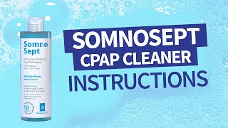 SomnoSept CPAP Cleaner – Instructions [upl. by Aldwon920]