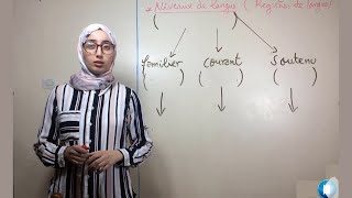 Les registres de langue  مستويات اللغة [upl. by Auos259]