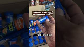 Unboxing of Fastampup Reload Energy Tablets energy fitness shorts sahilsachinvlogs [upl. by Neih]