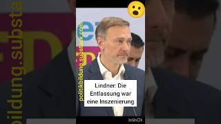 Lindner kontert gegen Scholz 😮 [upl. by Sucramal]