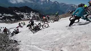 RAW MTB crash compilation  Megavalanche  Part 1 [upl. by Ifar]