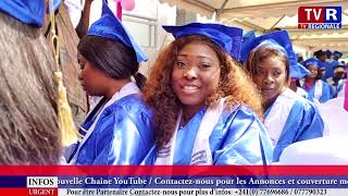 IHEM Gabon célèbre la 3ème Promotion des lauréats de dut Licence Professionnelle Master amp Doctorat [upl. by Sorcha698]