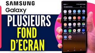 Comment Mettre Plusieurs Fond Décran Sur Samsung 2024 [upl. by Sudhir]