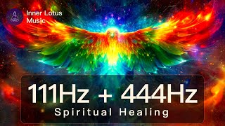 111Hz  444Hz Spiritual Healing Flute amp Singing Bowls  Clear All Negative Energy  Meditation Music [upl. by Vania939]