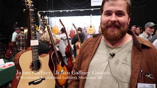 Luthier Interview  Julian Gaffney Guitars  Woodstock Invitational Luthiers Showcase 2017 [upl. by Ohcamac143]