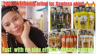 fastest whitening lotion zarwa gold whitening lotion 7 days whitening lotion [upl. by Kilroy956]