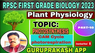 CAM Cycle ।। photorespiration ।। photosynthesis ।। firstgradebiologysantkripabiologyclasses [upl. by Ennaylloh]