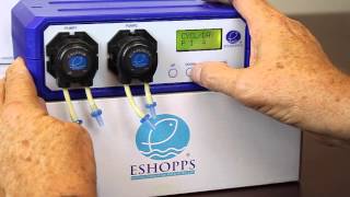 Eshopps I V 200 Dosing Pump MasterHow to set Up Program [upl. by Jules]