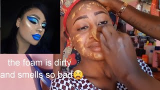 I Went To The WORST REVIEWED Makeup Artist In NIGERIA KADUNA [upl. by Tenahs]