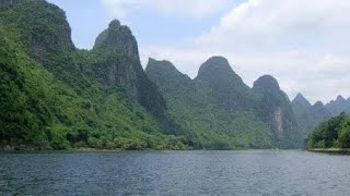 Li River Guilin Yangshuo Guangxi China Asia [upl. by Drofniw]