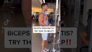 DO THIS EXERCISE IF YOU HAVE BICEPS TENDONITIS [upl. by Nostrebor402]