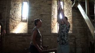 Ringing the single bell at Holy Trinity Shaw Oldham [upl. by Ellehcram]