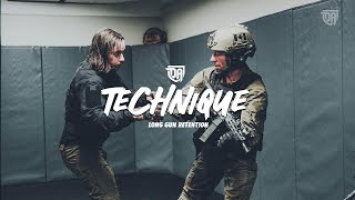 CQB Technique Former JTF2 Shows Long Gun Retention Technique [upl. by Pettit]