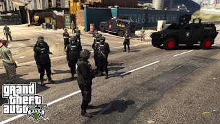 Operasi Densus 88 Melawan Teroris Bersenjata  GTA 5 Mod Polisi Indonesia [upl. by Prebo178]