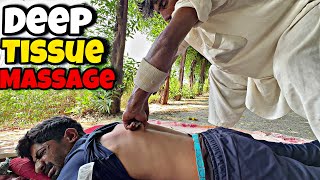 Intense Deep Tissue Massage on Roadside I Traditional Street Massager ASMR Experienceasmr [upl. by Ttoile149]