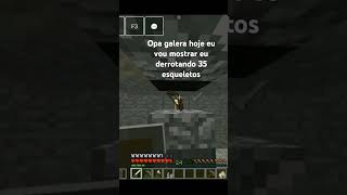 Derrotando 35 esqueletos minecraft like roblox [upl. by Haliek843]