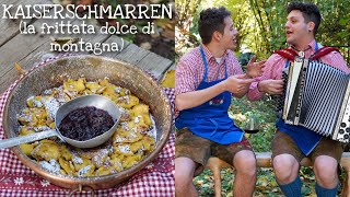 KAISERSCHMARREN la vera frittata dolce di montagna  RICETTA ORIGINALE  Schmorm  Kaiserschmarrn [upl. by Kooima]