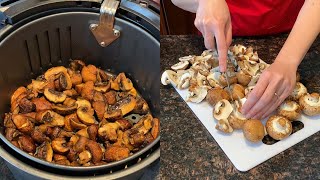 Air Fryer Mushrooms Recipe [upl. by Notsud]