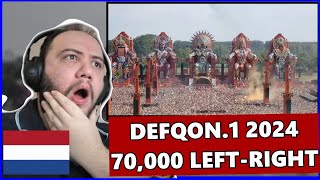 DEFQON 1 2024 LEFTRIGHT POWER HOUR CROWD CONTROL DUTCH EARTHQUAKE NETHERLANDS [upl. by Els393]