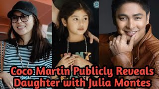 Coco Martin Publicly Reveals Daughter with Julia Montes Meet Zia Grace Martin [upl. by Koby]