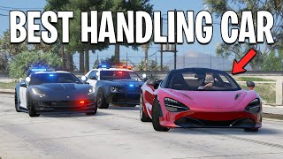 Running From The Cops In The Best Handling Car on GTA 5 RP [upl. by Sussna213]