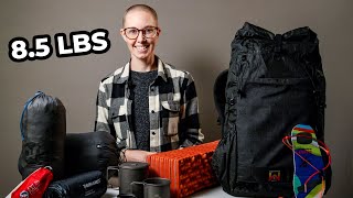 The Ultimate Ultralight Backpacking Gear Kit 85lb Base Weight [upl. by Aleksandr658]