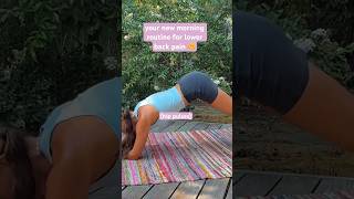 i healed my lower back pain with these daily stretches amp strengthening exercises selfcare [upl. by Ydur939]