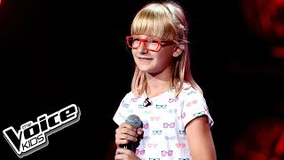 Zuzia Janik – „Unconditionally” – Przesłuchania w ciemno – The Voice Kids Poland [upl. by Simone]