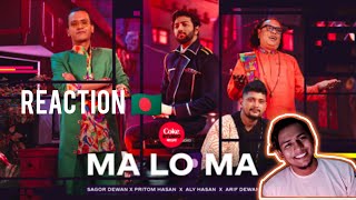 Ma Lo Ma  Coke Studio Bangla  Season 3  Pritom Hasan X Sagor Dewan  Gorom Reaction [upl. by Petulia726]