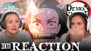 Thank GOODNESS ❤️‍🔥😭  DEMON SLAYER  Reaction 3X11 Finale [upl. by Onifled]