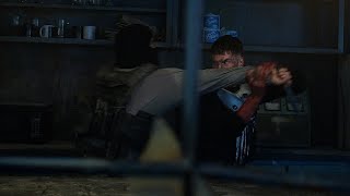 Punisher Hammer Fight Scene  The Punisher 1x1 HD [upl. by Otipaga]