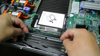 IBM System x3550 M4 Remove DIMM [upl. by Robet811]