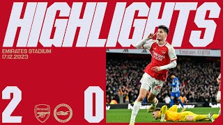 KAI HAVERTZ SCORES AGAIN  Arsenal vs Brighton amp HA 20  Premier League Highlights [upl. by Repsac]