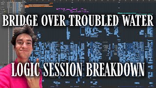 LOGIC SESSION BREAKDOWN quotBridge Over Troubled Water feat John Legend amp Tori Kellyquot [upl. by Violet]