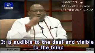 Hon Patrick Obahiagbon speaks about the Rivers State Crisissubtitled version [upl. by Johnsson]