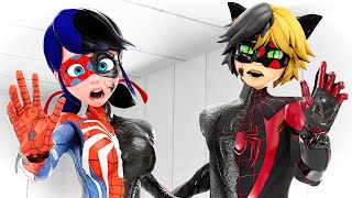 Miraculous The Ladybug  Venom Transformation [upl. by Etnoek]