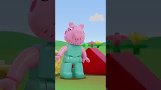 Das Versteckspiel im Garten shorts peppapig LEGODUPLO [upl. by Ecertap]