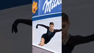 Aliona Kostornaia 🩵 alionakostornaia teamtutberidze figureskating [upl. by Nicolau]