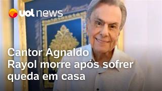 Agnaldo Rayol morre em SP após sofrer queda em casa cantor tinha 86 anos de idade [upl. by Marceau267]