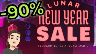 Steam Lunar New Year Sale Event  Top 10 Game Recommendations  Extra Deals [upl. by Charita]