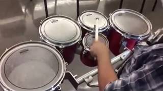 quotJunglequot Drumline Cadence For High School Marching Band [upl. by Janeczka272]