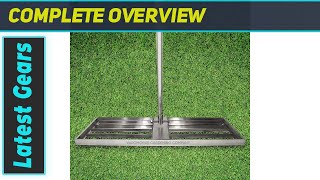 The Ultimate Lawn Leveling Tool Varomorus 30quot Stainless Steel Rake [upl. by Fen282]