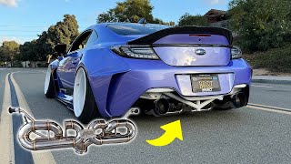 The ROWDIEST BRZ Catback Exhaust EVER [upl. by Chan21]