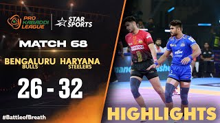 Shadlouis HaryanaSteelers win against BengaluruBulls  ProKabaddionStar [upl. by Leunamne]