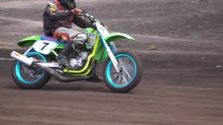 Maryborough Action Park 2017 Two strokes only KX500 on methanol [upl. by Lydnek]