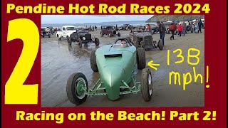 Pendine 2024 Marts 1933 Coupe at the VHRA Hot Rod Races Part 2 Results link in description [upl. by Salli14]