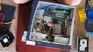 How to take apart a Dell Dimension 23502400300046004700 [upl. by Mun]