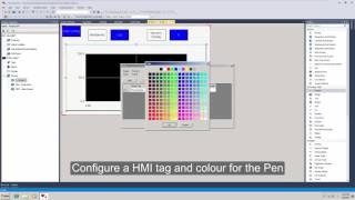 PanelView 800 Graphic Terminals  How to Use Trend Object R9 [upl. by Rona]