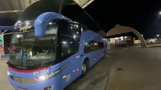 ÔNIBUS LEITO IGUATUFORTALEZA MARCOPOLO EMPRESA GUANABARA 400KMS DE VIAGEM VLOG [upl. by Abramson]